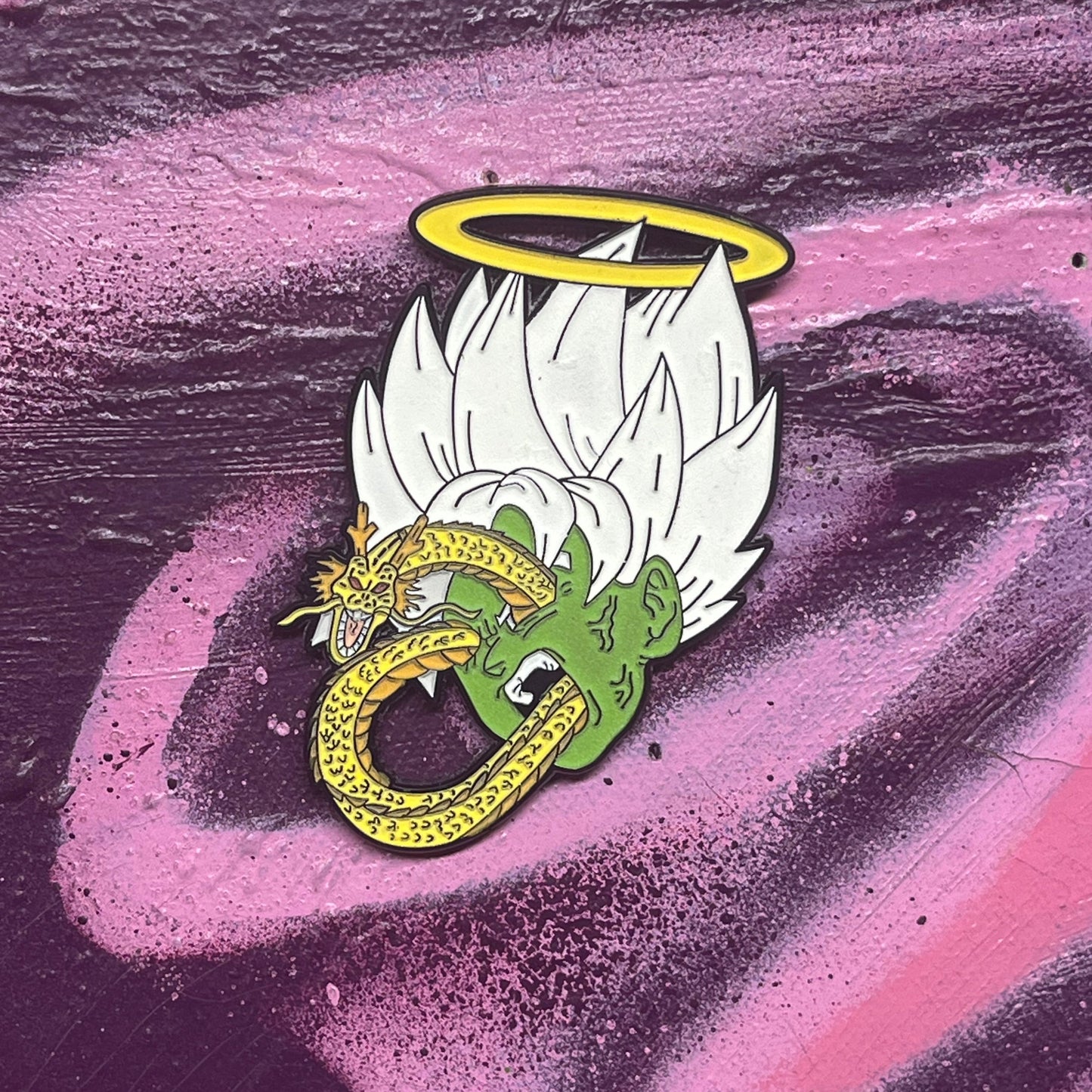 Zamasu (GLOW) Enamel Pin – 2.75-Inch Pin