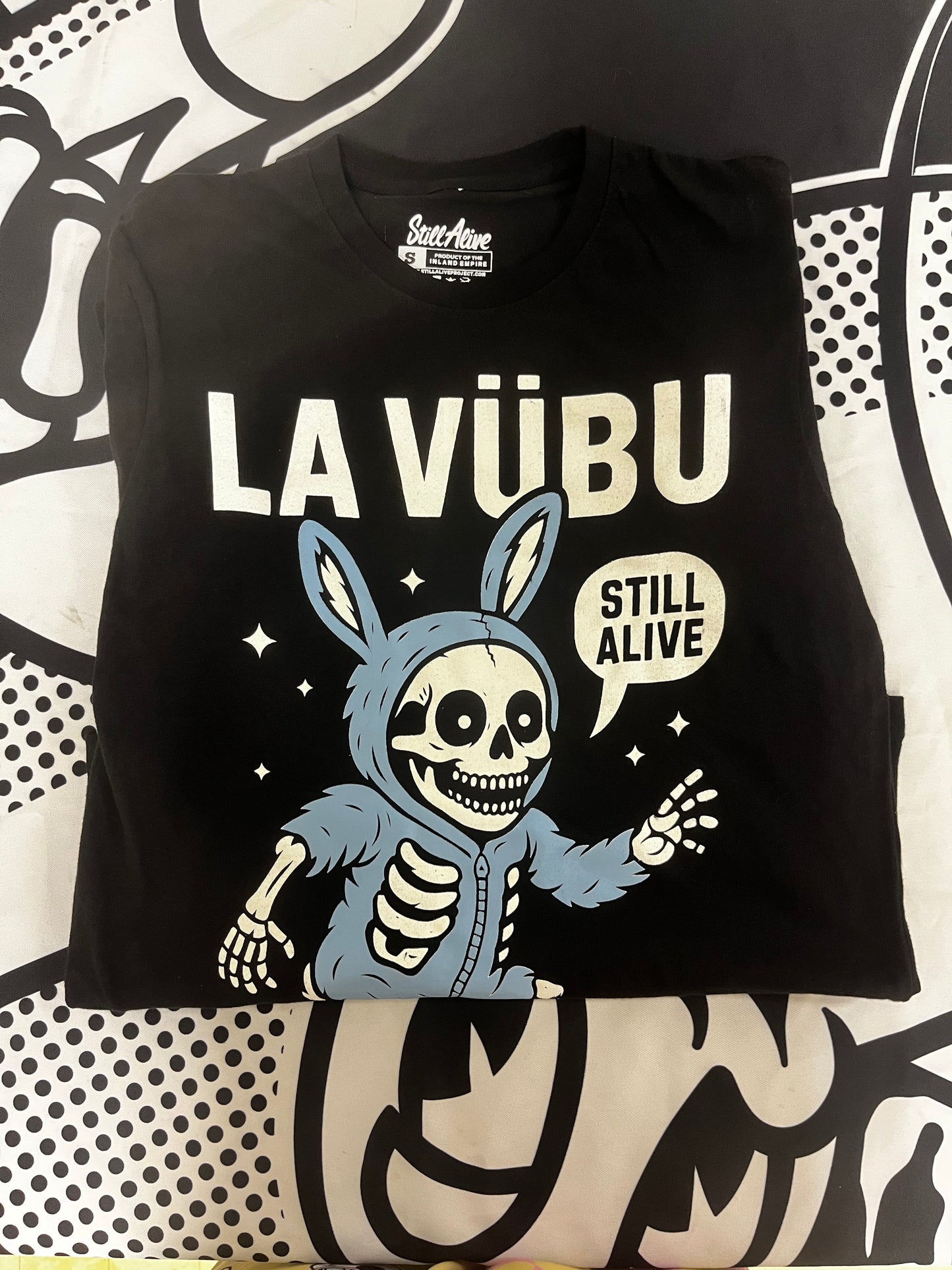 LA Vudu (jumbo print) (BLUE Vubu)