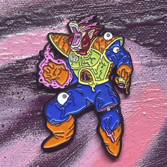 Vegeta's Zombified Aralia Ōzaru Enamel Pin – 2 -Inch