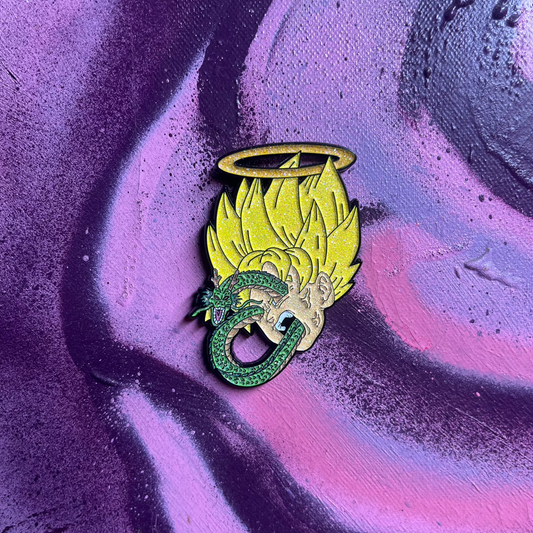 Eternal Wish Ascension Gold Enamel Pin – 2.75-Inch